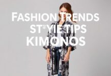 Kimonoların İçin Moda Trendleri ve Stil İpucları Fashion Trends and Style Tips for Kimonos