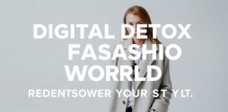 Moda Dünyasında Dijital Detoks: Stilinizi Yeniden Keşfedin Digital Detox in the Fashion World: Rediscover Your Style