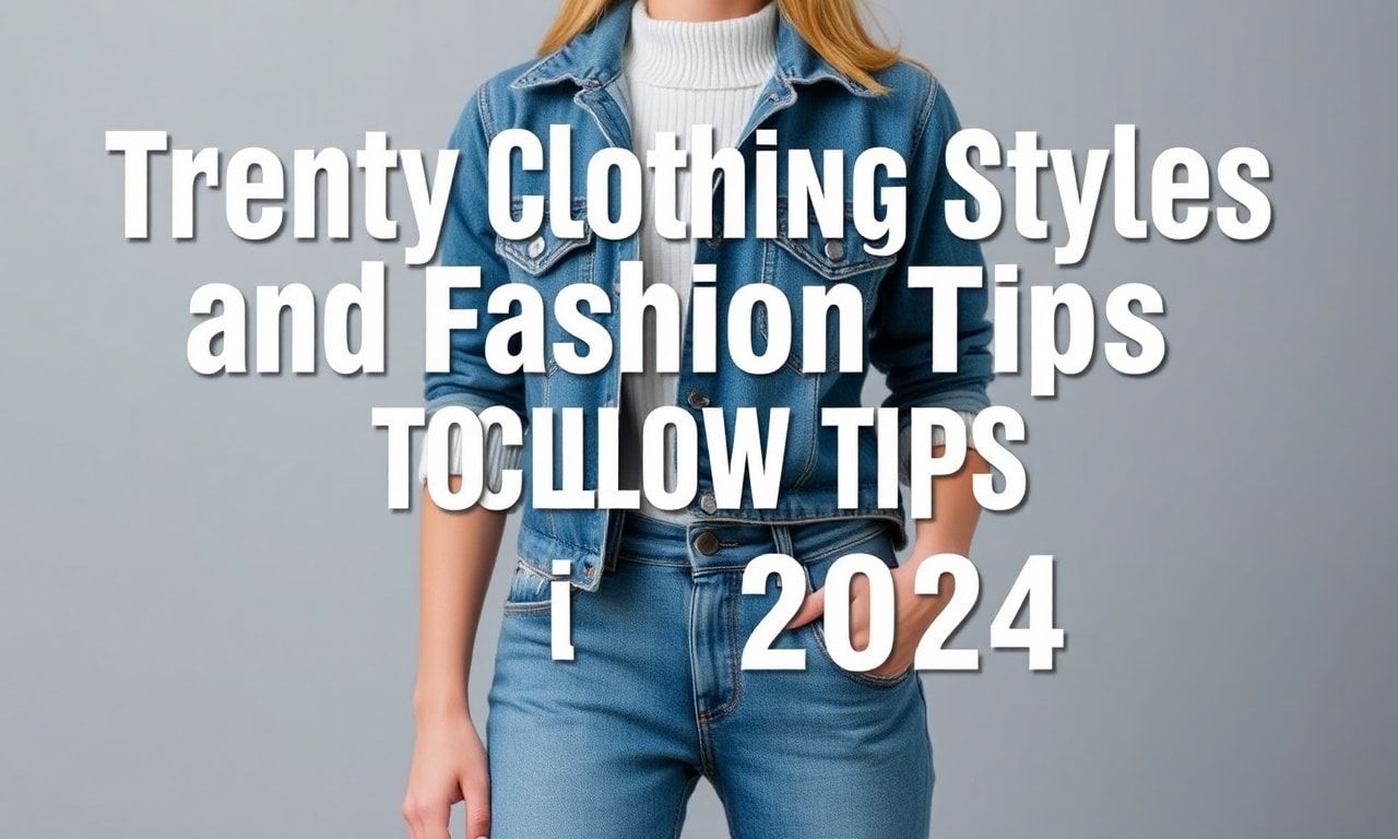 2024'te Takip Edilmesi Gereken En Trendy Giysisi Stil ve Moda İpuçları