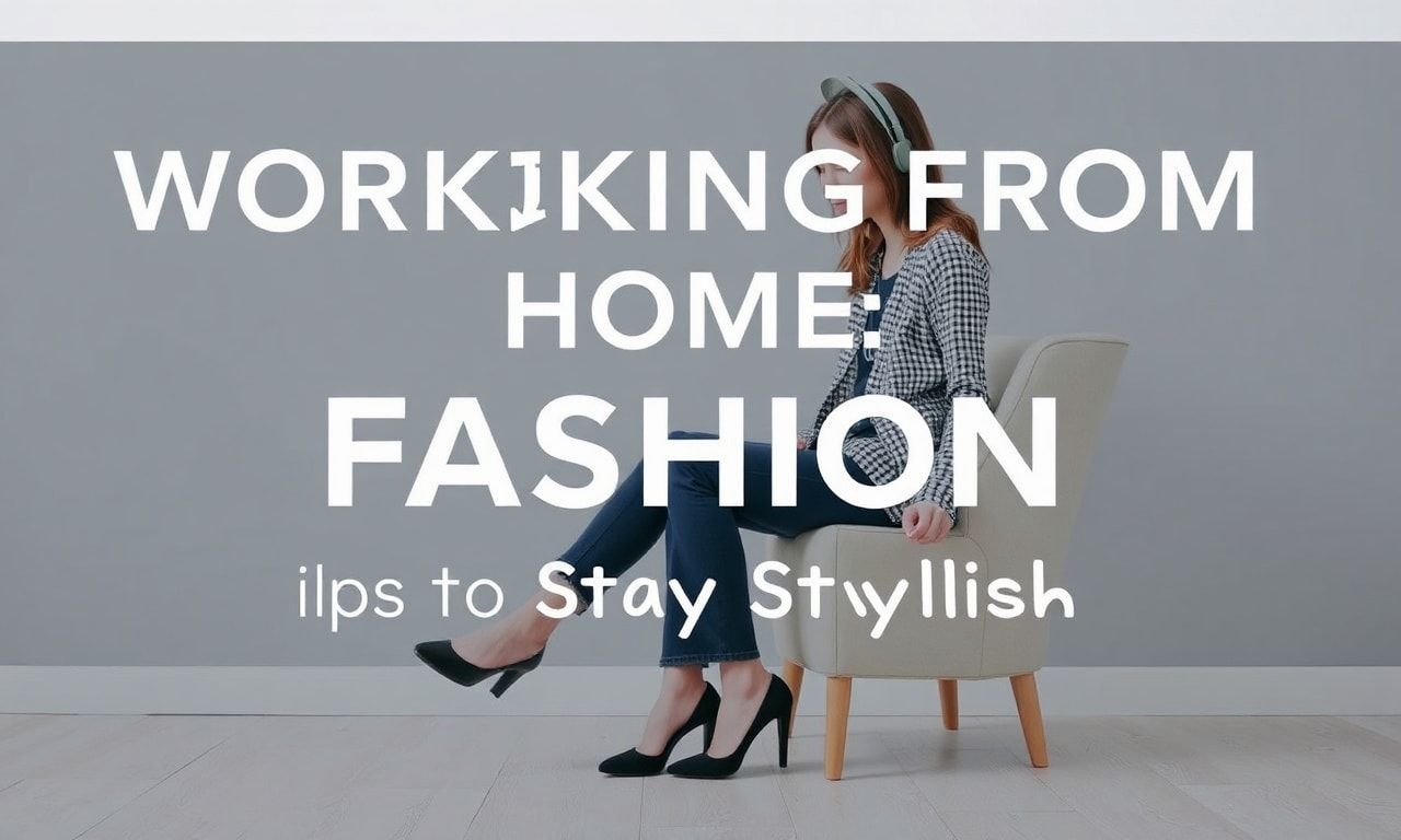 Evden Çalışma ve Moda: Stilde Kalma İpuçları
