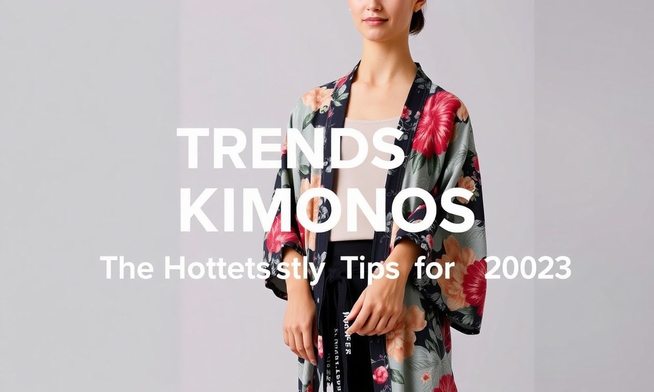 Kimonoların İçin Moda Trendleri: 2023'ün En Çıkarıcı Stil İpuçları