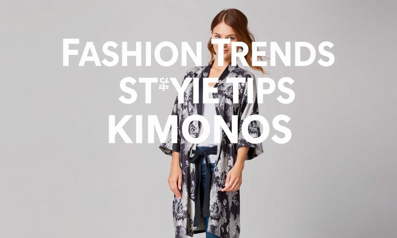 Kimonoların İçin Moda Trendleri ve Stil İpucları