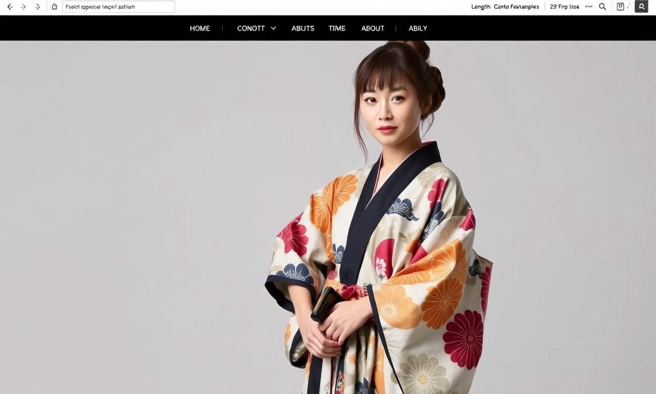 Kimonoların Ötesinde: Modern Japon Modası