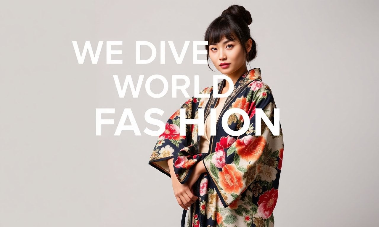 Kimonolarla Moda Dünyasına Daldık