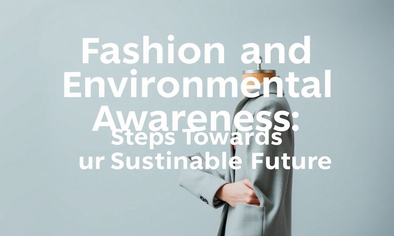 Moda ve Çevre Bilinci: Sürdürülebilir Bir Gelecek İçin Adımlar